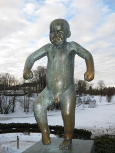 «Sinnataggen» er en skulptur i Vigelandsanlegget i Frognerparken i Oslo.